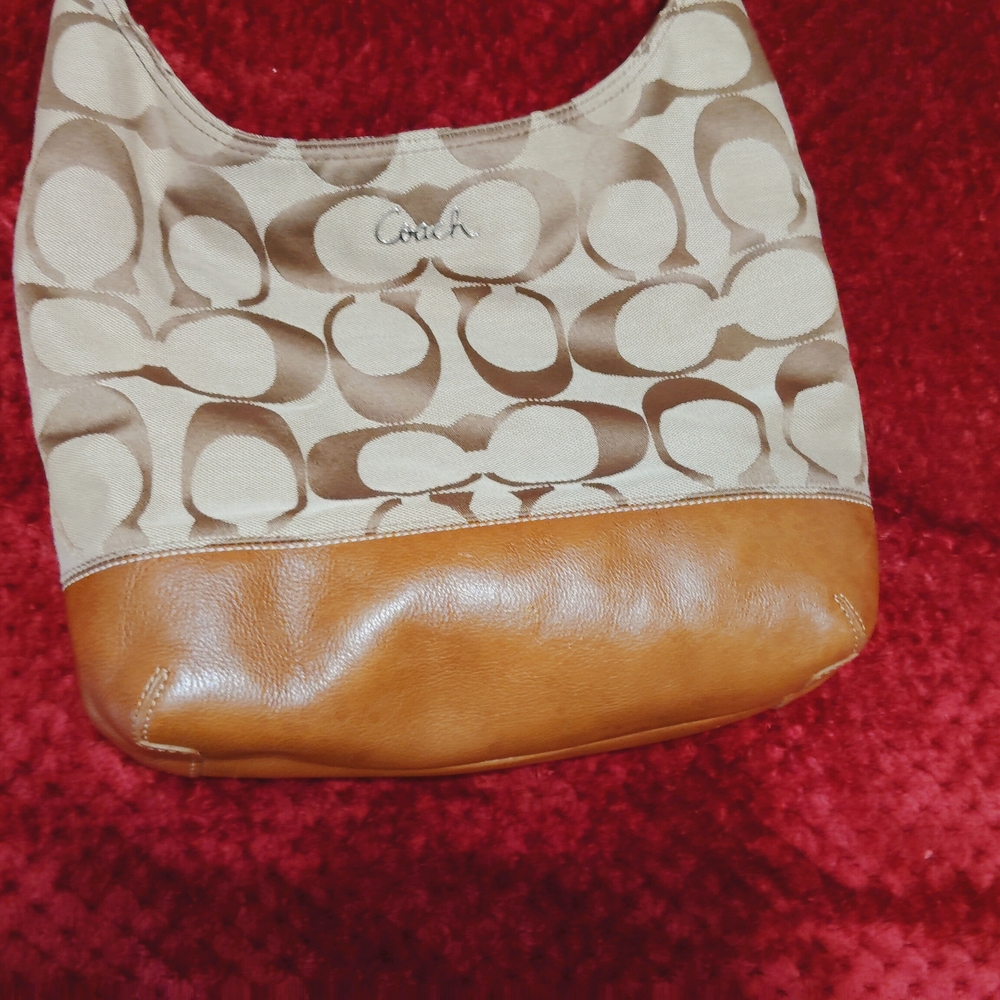 Coach Tan and Brown Women's Bag